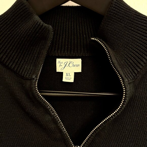 J.Crew Heritage cotton half-zip sweater - Picture 2 of 3